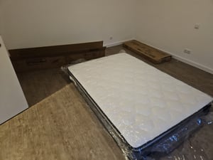 Materac DEWINNER, 160 x 200 x 25 cm, materac sprężynowy kieszeniowy i pianka z pamięcią kształtu, 7 stref, ergonomiczny, idealne podparcie, oddychający Zdjęcie produktu od klienta nr 1