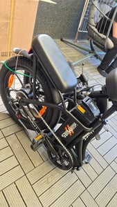 HillMiles E Bike, E-Bike Klapprad mit 36V 13Ah Akku bis zu 80-100km, 20 *3.0 Zoll, 7-Gang SHIMANO, 250W Motor & 25km/h MilePort 1 Kunden-Foto 16