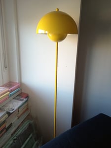 Lampa podłogowa "SHAROM", nowoczesny skandynawski kształt zeta, metal, E27 Zdjęcie produktu od klienta nr 1