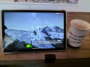 Tablet TABWEE T90 Android 16, 11 pollici, 24 GB (8+16) RAM+128 GB ROM (2 TB TF), WiFi 5G, con penna/mouse/tastiera, 8000 mAh/16 MP+8 MP/Widevine L1/Gemini AI Foto del cliente 12