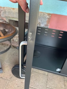 Aga Gasgrill DS1924, 4 Brenner, Seitenbrenner, Gusseisenrost, 11,2 kW, 110 cm Kunden-Foto 2