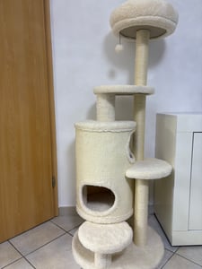 Úzký vozík a úzká polička, 13 cm, extrémně úzká, 4 patra s univerzálními kovovými kolečky a madlem, snadná montáž, dřevěný kuchyňský vozík, kuchyňská polička (šedá) Fotografie od zákazníka č. 5