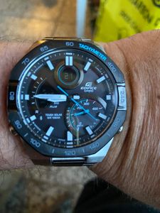 CASIO ECB-900DB-1AER Herren Uhr Edifice  Bluetooth Solar Analog Digital Kunden-Foto 1