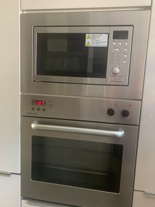 Exquisit Einbau-Mikrowelle EMW20-DG-020 inox | Grill | max. 1000 W | Garraum 20 l | Edelstahl Front Kunden-Foto 1