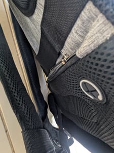 Borse trasportatore gatto animale traspirante viaggio all'aperto zaino multifunzionale per piccoli cani gattini portatile borsa a tracolla gatto borsa trasportatore nero Foto del cliente 1
