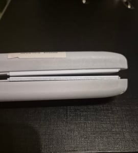 Mini-Haarglätter, Glätteisen für alle Haartypen, Tragbarer Haarglätter - MINISTYLE Weiß Kunden-Foto 1