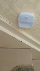 3 Stück LED Nachtlicht Steckdose Dimmbar Warmweiß mit Bewegungsmelder und Dämmerungssensor für Treppe, Schlafzimmer, Flur Kunden-Foto 1