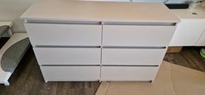BEAUTYSOFA Kommode LEMON 100 cm Kaschmir/Kaschmir – Modernes Sideboard mit 8 Schubladen grifflos, Highboard für Schlafzimmer, Wohnzimmer & Flur Kunden-Foto 1