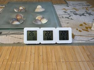 3 Stück Thermometer für Innenräume, Raumthermometer Digital Innen, LCD Intelligentes Hygrometer Kunden-Foto 2