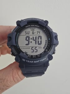 Herrenarmbanduhr CASIO SPORT ILLUMINATOR AE-1500WH-2A BOX Kunden-Foto 2