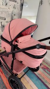 Daliya® FLEXI-PRO M 2in1 Kombikinderwagen & Buggy, Memory-Knöpfe, Großer Einkaufskorb, Leichter Reisekinderwagen, Sportwagen, Kinderwagen Kunden-Foto 7