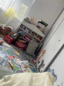 Scaffale bianco per bambini, per giocattoli e libri Foto del cliente 1