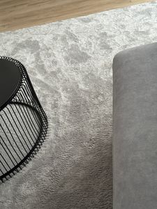 TT Home Wohnzimmer Teppich Kurzflor Anti-Rutsch Rückseite Unifarben Modern Waschbar Größe 160x220 cm Kunden-Foto 12