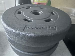 Hop-Sport 30kg Hantelscheiben 30 mm - Gewichte Hantel Sets 2x5kg+2x10kg Kunden-Foto 2