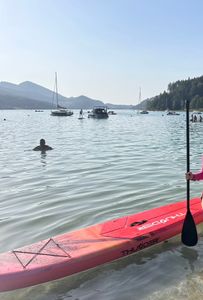 THUNDER® Thunder Mossa Stand Up Paddle Board LED RGB 320 x 75 x 15 cm 150 kg Kunden-Foto 5