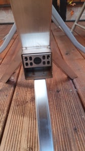 Muntel® Pellet Terras Heater - Terrasverwarmer - Outdoor - Heater - Fire Tube - Pallet - RVS - 34x 44.8x 132.2Cm Klantenfoto 10