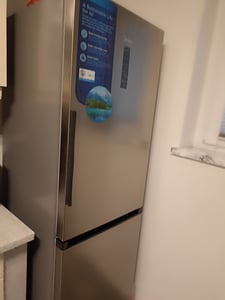 Midea MDRB470MGC46I, 334 l, SN-T, 8,5 kg/24h, C, Fresh Zone Fach, Edelstahl Kunden-Foto 1