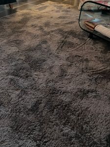 TT Home Wohnzimmer Teppich Kurzflor Anti-Rutsch Rückseite Unifarben Modern Waschbar Größe 300x400 cm Kunden-Foto 11