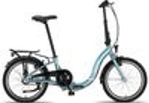 PACTO SEVEN - Hollandrad Hochwertiges Klappfahrrad 27cm Aluminiumrahmen Bike 20 Zoll