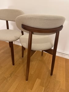 COLAMY 2er Set Esszimmerstühle, robust und elegant, im minimalistischen skandinavischen Stil, ideal für Esszimmer und Küche, Camel Kunden-Foto 4