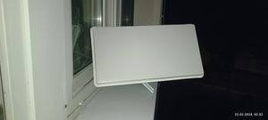 Selfsat H30D4+ 4 TV Teilnehmer SAT Flachantenne FLAT + profi Fensterdurchführung + Kabel FULL HD 4K Kunden-Foto 4