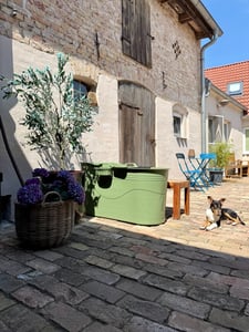HelloBath® - Bath Bucket XL (Komfort) - Zelená - 125cm, sedacia vaňa pre dospelých, ľadový kúpeľ - vrátane 3m odtokovej hadice, vaňová doska, kohútik Fotografia od zákazníka č. 4