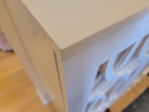 Tribesigns Schuhschrank mit Spiegel, 5-stufiger, weißer, moderner Schuhschrank mit Türen, großes, Schuhregal Holz für 25 Paar Schuhe, Eingangsbereich Kunden-Foto 3