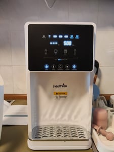 Health Rise Pure Water Basic | Umkehrosmose Wasserfilter | 7 Liter Tank | Heißwasserfunktion | für Haushalt & Büro Kunden-Foto 1