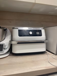 Ninja MAX PRO, Heißluftfritteuse, 6,2 l, Einzelbild, Schwarz, Edelstahl, Berührung, Eigenständig Kunden-Foto 1