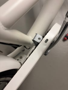 oToMUNICH 1-GANG, rower miejski, biały, 28 cali, rama stalowa, wejście niskie, dynamo w piaście, 60 Lux LED, z lokalizatorem GPS, komputer rowerowy Zdjęcie produktu od klienta nr 1