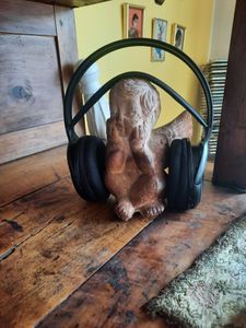 Philips SHC5200 Funk Kopfhörer schwarz Kunden-Foto 1