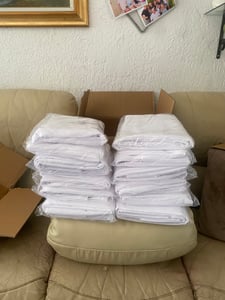 Vevor 6 X Okrągłe Obrusy 3048 Mm Czarne Poliestrowe Niegniecące Się Zestaw Zdjęcie produktu od klienta nr 1