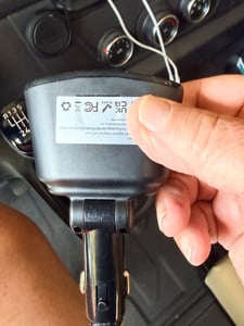 KFZ Auto 2 Steckdose Zigarettenanzünder Verteiler Adapter LED Ladegerät Autoladegerät 2x USB 12V 3.1A Quick Charge Anschlüsse Tablet GPS Adapter Kunden-Foto 2