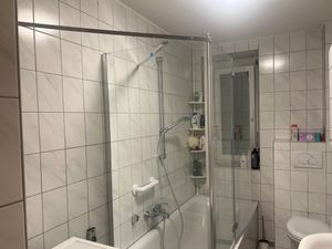 70X120cm Badewannenfaltwand Badewannenaufsatz mit Duschwand Duschabtrennung Höhe 140cm Dusche Faltwand 6mm Nano Glas Kunden-Foto 1