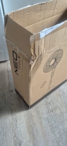 NEO TOOLS Standventilator 50W, Ventilatordurchmesser 40 cm, 3 Ventilatorstufen Kunden-Foto 3