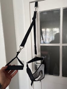 Tracteur cervical Porte Corrective Soulager les cervicales Noir Photo du client 1