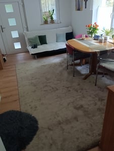 Carpetsale24 Waschbarer Kurzflor Teppich - Rutschfest, Einfarbig & Weich im modernen Stil, Grösse: 140x200 cm Kunden-Foto 1