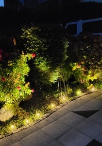 LEDVANCE LED zahradní světlo, LED světelný řetěz s 18 LED body pro venkovní použití, základní balení, teplá bílá (3000K), 12W, ENDURA GARDEN DOT 18P Fotografie od zákazníka č. 2