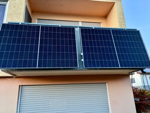 Balkonkraftwerk 900W Solaranlage Steckerfertig Komplettset Photovoltaik Anlage 800W, Kabellänge: 5m, Solakon - onLite Kunden-Foto 1
