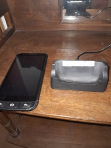 OLYMPIA 2289 Mobiltelefon Neo Mini, schwarz Kunden-Foto 2