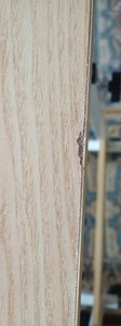 Verstellbarer, tragbarer Arbeitstisch aus Holz mit Rollen, höhenverstellbar bis 90 cm, vielseitig einsetzbar - EVOSTUL Kunden-Foto 13