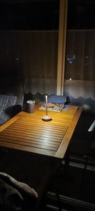 2er-Set schnurlose dimmbare LED-Tischlampen, wiederaufladbare Tischlampen für Restaurants, Bars, Schlafzimmer, weiß Kunden-Foto 19