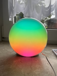 Tageslichtlampe, 10000 Lux lampe mit Memory Funktion, 4 Timer, UV-Frei Sonnenlicht Lampe mit Touch-Steuerung, Stufenlosem Dimmen, Faltbar Halterung Kunden-Foto 2