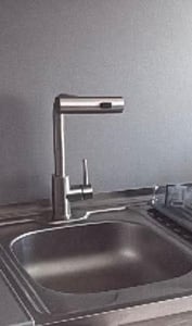 Homelody Küchenarmatur Edelstahl – 360° Schwenkbare Ausziehbare Spültischarmatur mit 3-Funktion-Brause, Wasserhahn Küchen für Flexibles Arbeiten Kunden-Foto 1
