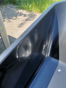 Juskys Schubkarre Garden 100 Liter Volumen - 250 kg - Luftreifen mit Metall Felge Schwarz Kunden-Foto 14