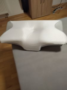 Ergonomisches Kissen (für alle Schlaftypen) Kopfkissen aus Memory Foam, Nackenstützkissen Ergonomisches Kopfkissen Seitenschläferkissen Kunden-Foto 1