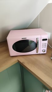Wolkenstein WMW720 B, Arbeitsplatte, Solo-Mikrowelle, 20 l, 700 W, Eingebautes Display, LED Kunden-Foto 1