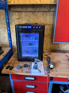 VEVOR inkubator inkubatory do jaj gadów 25L laboratoryjne chłodzenie ogrzewanie 5-42 ℃ 220V do jaj wylęgowych czarny Zdjęcie produktu od klienta nr 1
