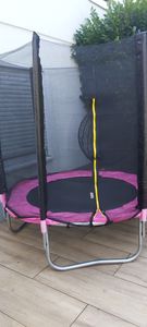 Gartentrampolin Kindertrampolin Ø152cm Trampolin Outdoor mit Netz für den Garten,Outdoor Kunden-Foto 1