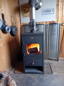 Kachel, houtkachel Prity, model K1 Optima, vermogen 9,5 kW Klantenfoto 2